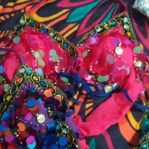 Sexy Gypsy Belly Dancing Halter Tops